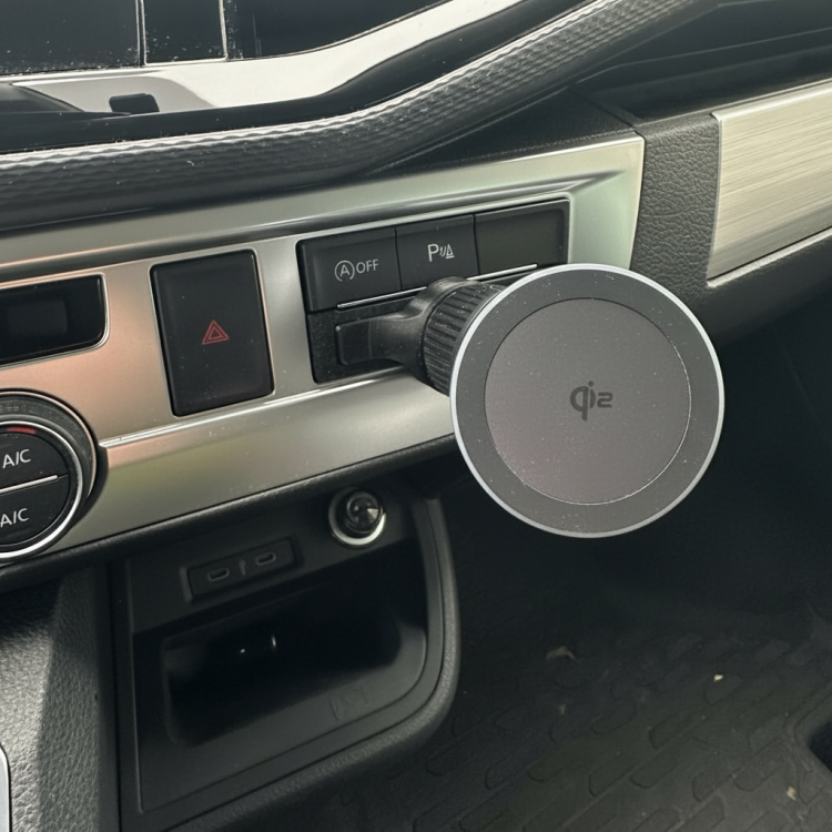 T6.1 Halterung Blindschalterschacht incl. UGREEN Wireless Charger